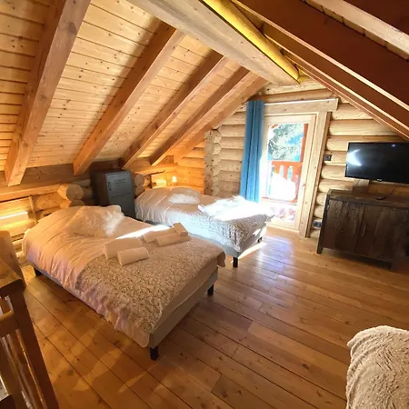 Chalet L'oursblanc En Rondins La Bresse