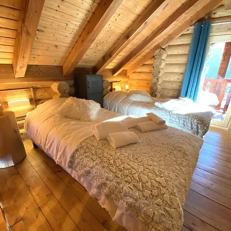 L'oursblanc En Rondins Chalet