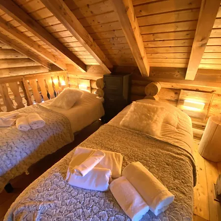 L'oursblanc En Rondins Chalet *