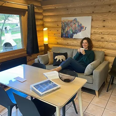 L'Oursblanc Chalet En Rondins Chalet La Bresse
