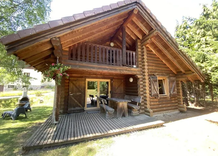 L'Oursblanc Chalet En Rondins Chalet La Bresse
