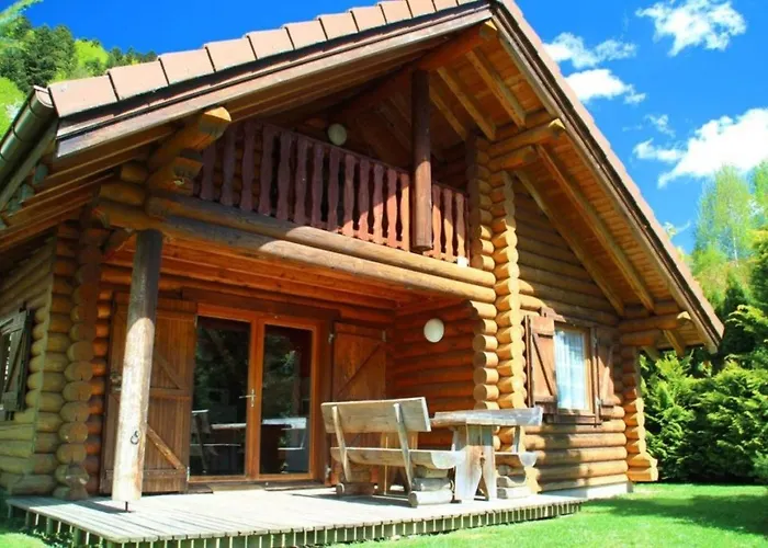 L'Oursblanc Chalet En Rondins * La Bresse