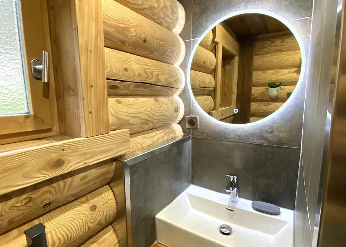 L'Oursblanc Chalet En Rondins Chalet