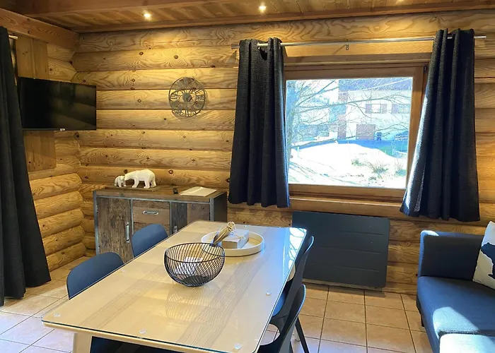 L'Oursblanc Chalet En Rondins Chalet