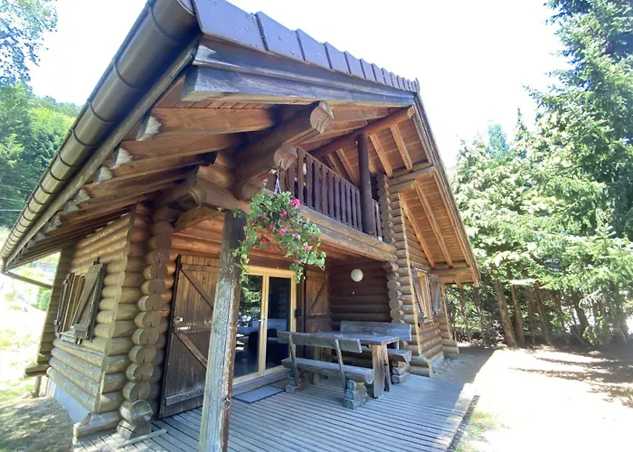 L'Oursblanc Chalet En Rondins La Bresse