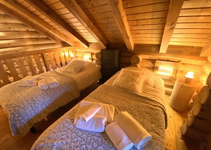 L'Oursblanc Chalet En Rondins Chalet *