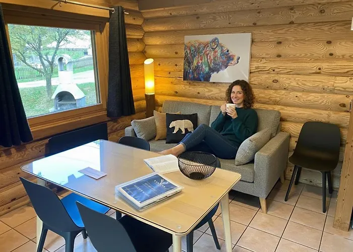 L'Oursblanc Chalet En Rondins Chalet La Bresse