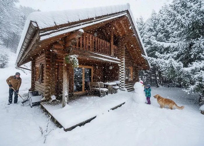 L'Oursblanc Chalet En Rondins *